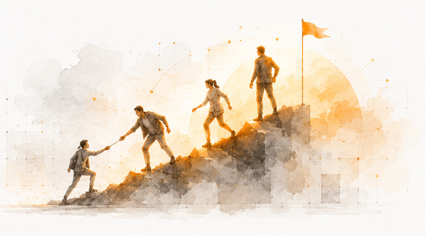 Empower: team enablement illustration